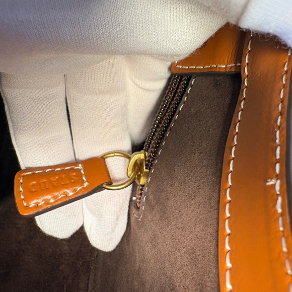 Staud Moon Bag in brown leather. Authentic. - Picture 9 of 14